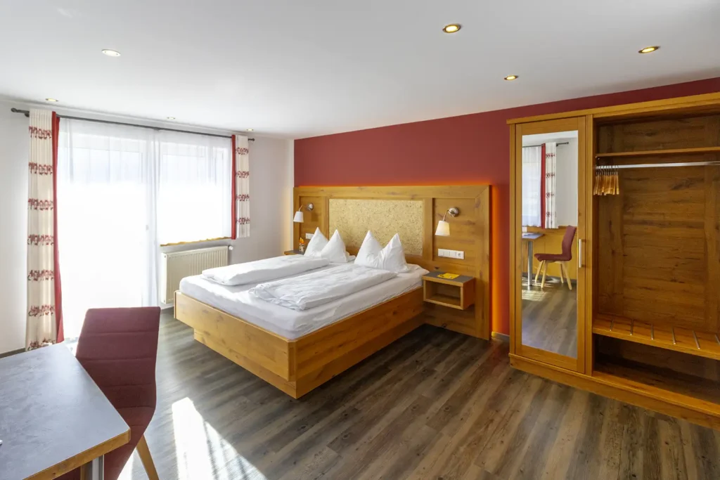 Großes Doppelzimmer Pension Schuasterhof